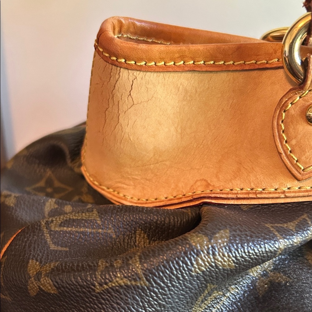 Louis Vuitton Tan and Brown Monogram Shoulder Bag - Picture 3 of 16